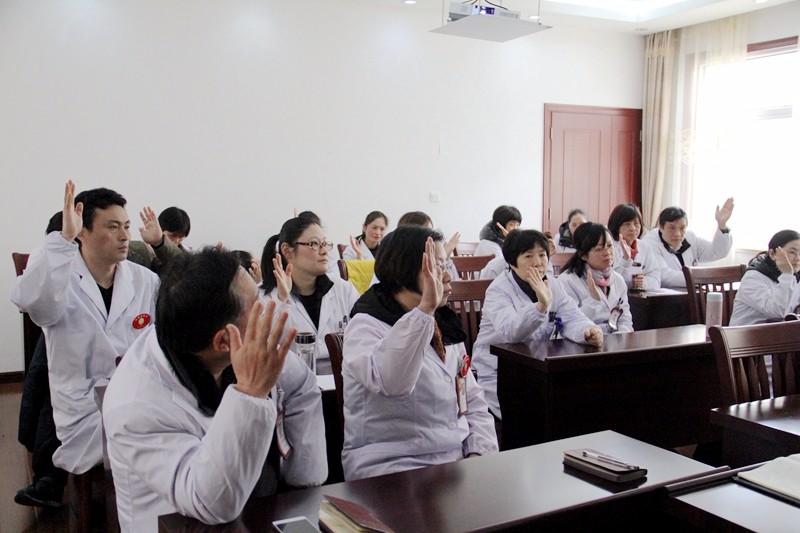 崇明区血站如期顺利召开职代会