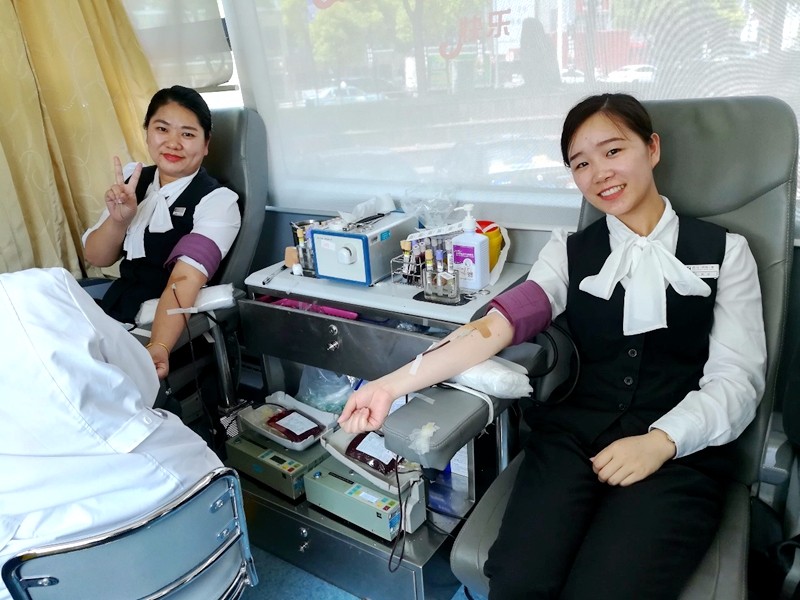 闵行区：爱心企业争相献血