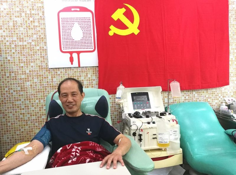 虹口区：无偿献血献礼“七一”