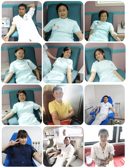 松江区：血站党员带头献血