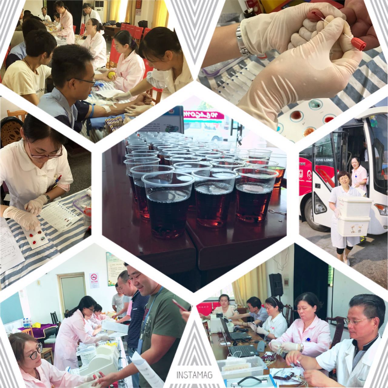 青浦区：战高温  保血源  我们在行动