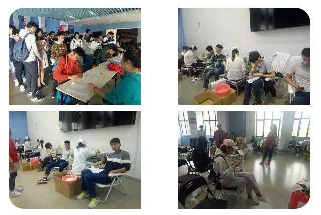 海洋大学学子无偿献血献爱心