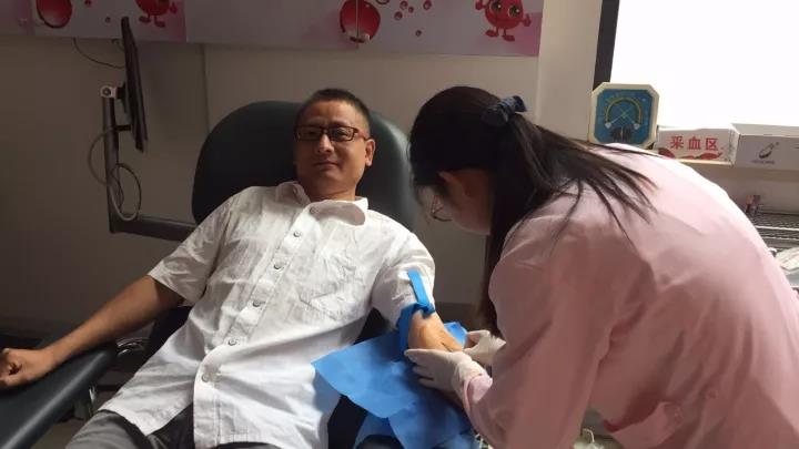 青浦区：无偿献血志愿者田海