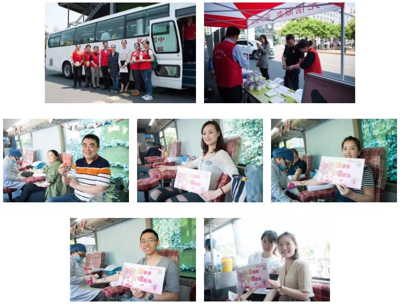 杨浦区：朝阳献血宣传服务队上理工支队服务活动