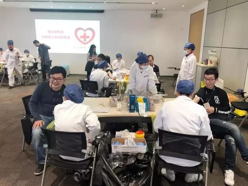 嘉定区：上海联影医疗科技有限公司团体无偿献血活动