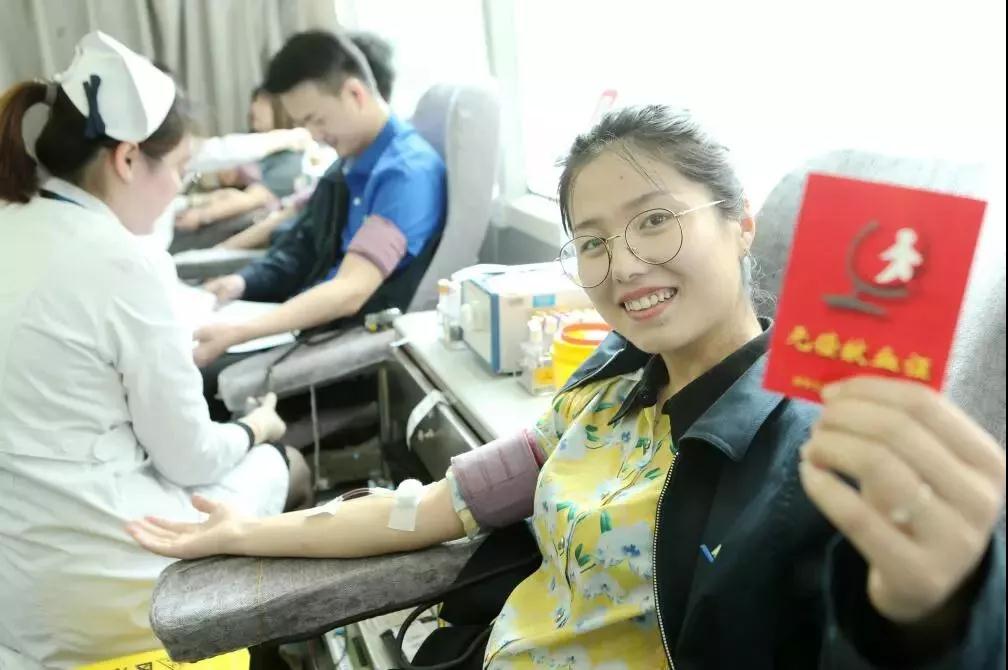 闵行区：中国商飞上海飞机客户服务有限公司员工团体无偿献血活动