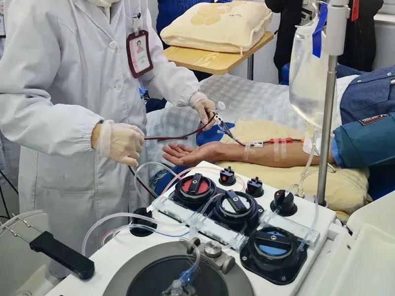 崇明区:成功开展单采血小板业务