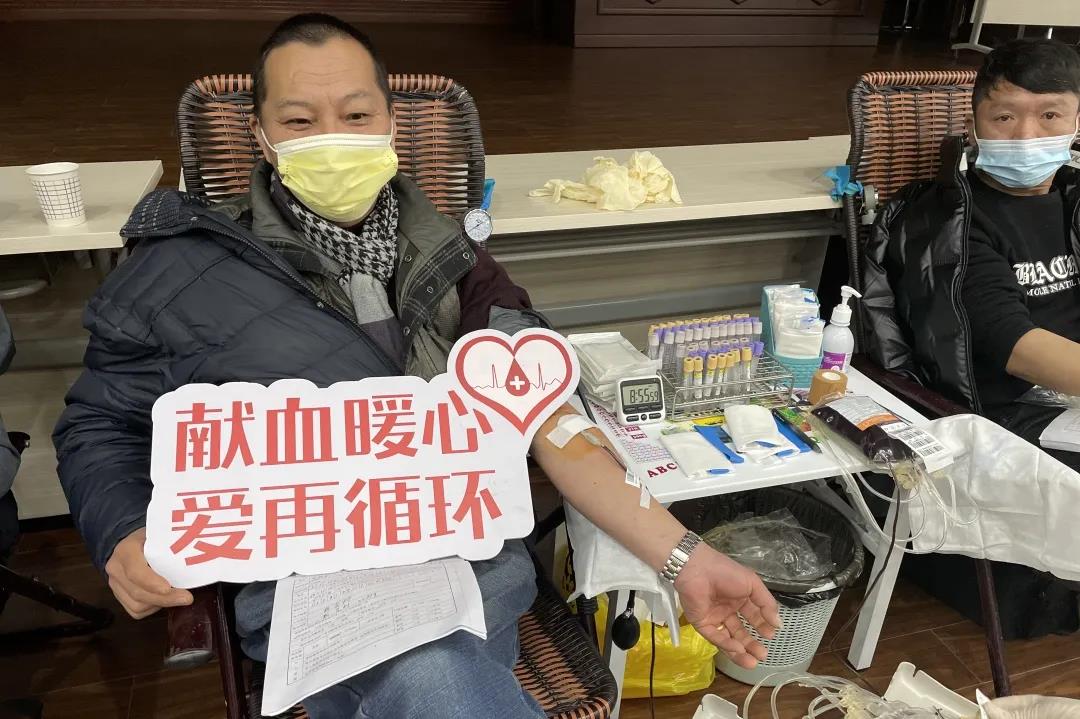 金山区:亭林镇团体无偿献血活动