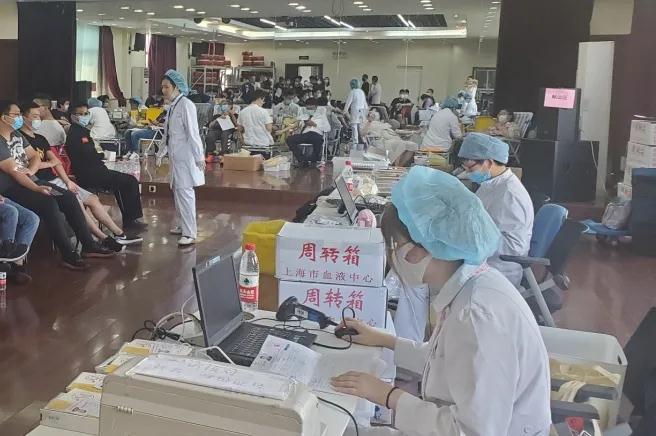 长宁区: 北新泾街道开展2021年度第二次团体无偿献血活动
