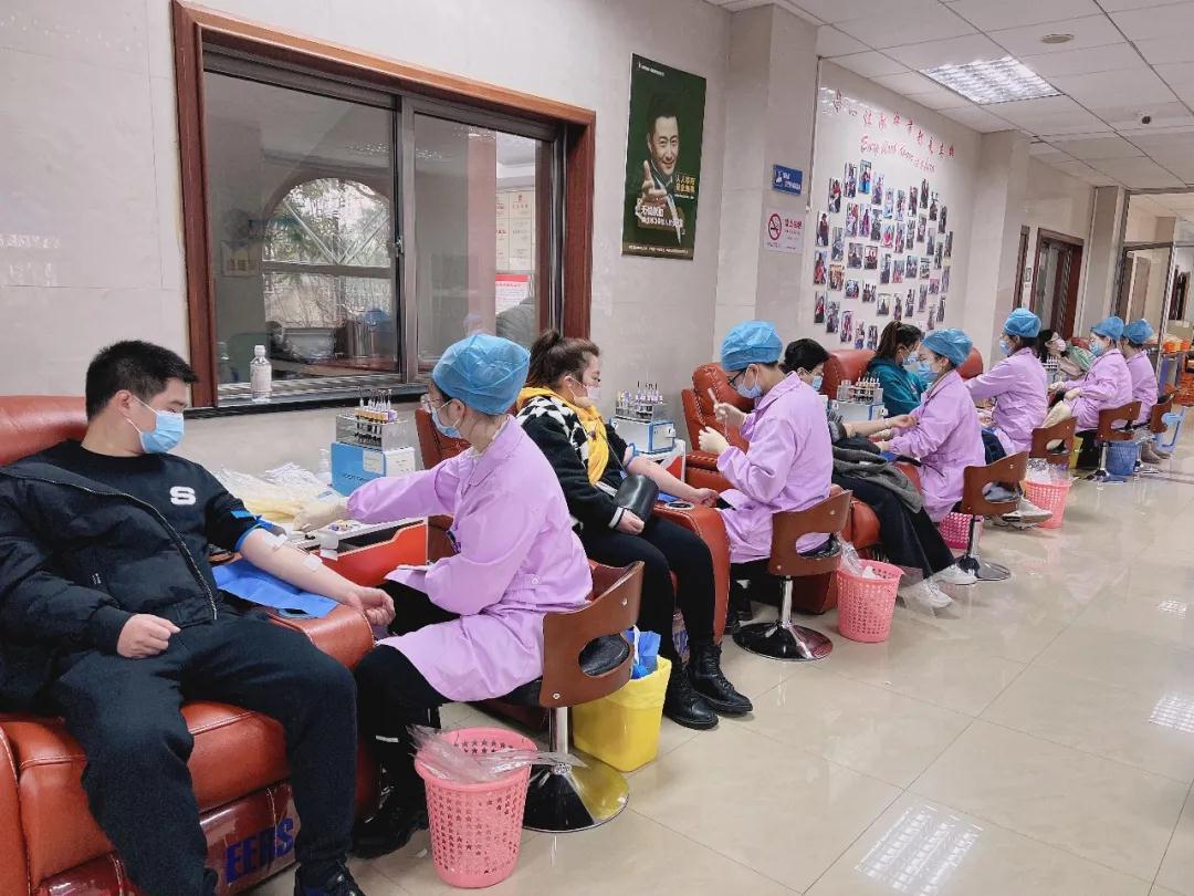 松江区：永丰街道团体无偿献血活动